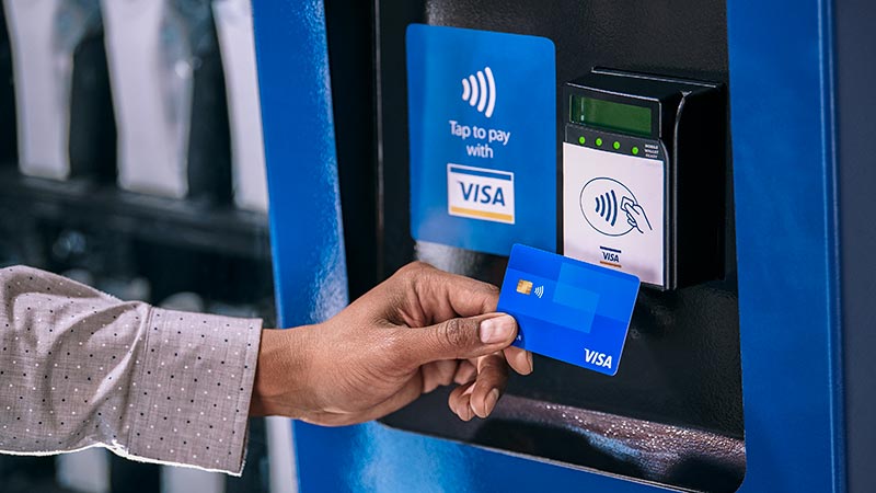 Visa contactless payments