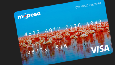 M-PESA GlobalPay Virtual Visa Card for online payment