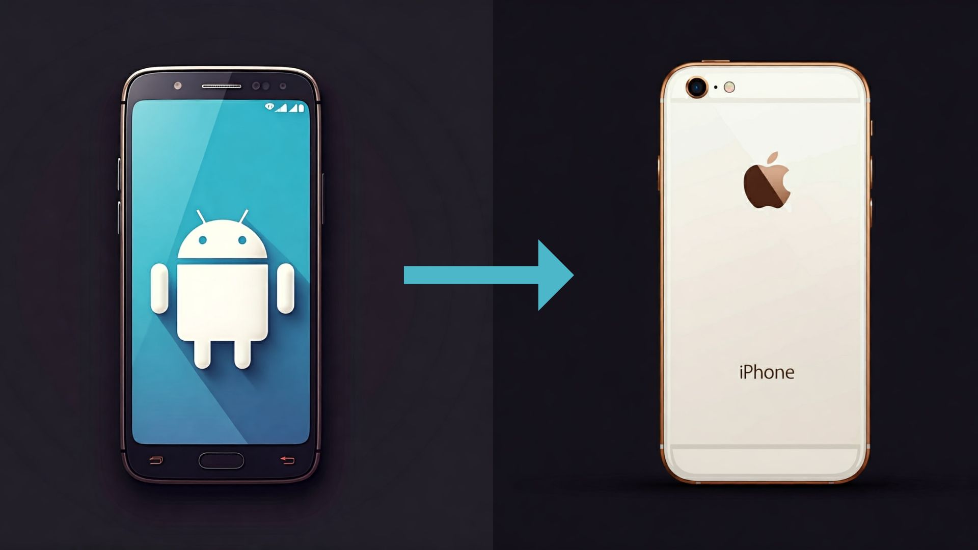 How to transfer data from Android to iPhone